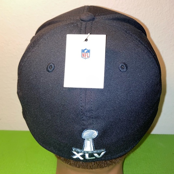 Lot of 3 Green Bay Packers NFL Hats super bowl champions, Reebok & team apparel - Picture 9 of 9